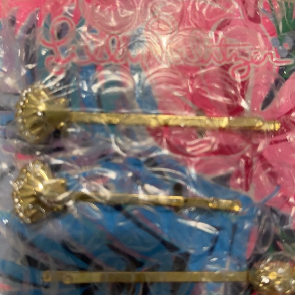 NEW Lilly Pulitzer Hair Pin Set - Picture 3 of 6